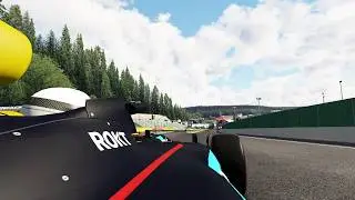 1:50.077 in the one and only RB19 at Spa WITHOUT DRS