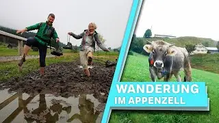 Barfusswanderung im Appenzell