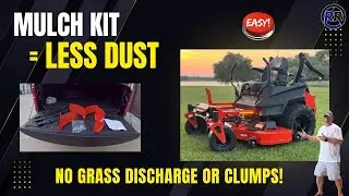 Are you getting Dusted on your Zero Turn Mower? You might need a Mulch Kit!
