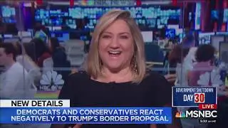 Jen Kerns Debates Government Shutdown with Alex Witt on MSNBC