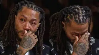 Chicago Native Derrick Rose Gets His No. 1 Jersey Retired by the Chicago Bulls