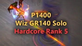 Hardcore Wizard Rank 5 GR140 Solo (P1400)