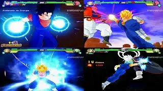 Todos los Ataques y Transformaciones de VEGITO en DBZ BT4 BETA X Latino