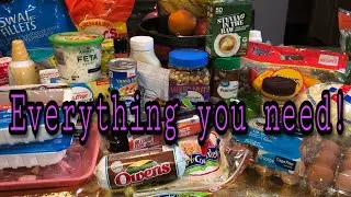 Low carb Grocery Haul