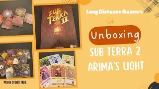 Sub Terra 2 Arima's Light: Unboxing