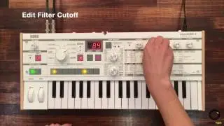 KORG microKORG S #4 | Edit Bass