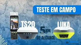 TS20 + LUKA BASE + TC80: Teste em Campo | +5 KM de Alcance com Rádio Interno!