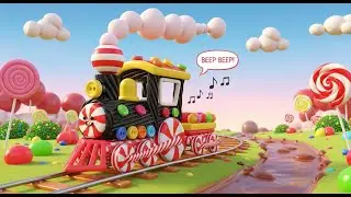 Chocolate Rain Goes Sweety Train | Best Nursery Rhymes and Kids Songs Collection