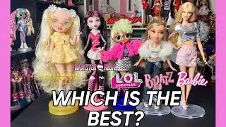 WHAT IS THE BEST DOLL LINE OF ALL TIME? BARBIE, BRATZ, RAINBOW HIGH, MONSTER HIGH, AND L.O.L OMG??