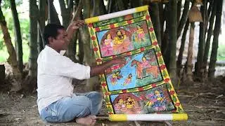 Poter Gaan - Sindhu Badh Pot by Jamer Ali | Itagoria Patachitra