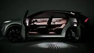 IINFINITI QX Inspiration concept exterior Interior opening