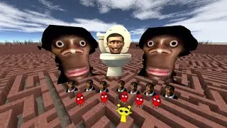 POV ALL NEXTBOT MAZE AND GARRYS MOD #Gmod #NextBots
