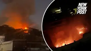 Battery storage plant catches fire in California, forcing state&rsquo;s latest evacuations: &lsquo;a disaster&rsquo;