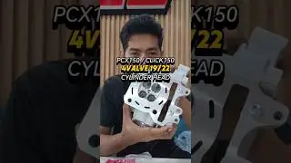 PCX150 4Valve 19/22 Head #motosenpaiph #z5 #Pitsbike