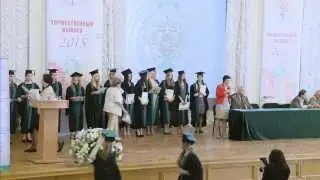 Вручение дипломов выпускникам Гуманитарного института СПбПУ