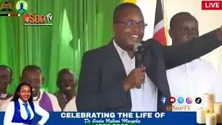 WANTAM CHANTS!! Crowds Chant WANTAM To Prof Mutisya After Mentioning Ruto In Dr. Sonia's Burial.