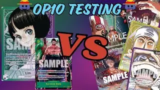 Zoro still Busted - Sim Games w/ Lim - OP10 Testing - One Piece TCG Decklist and Games