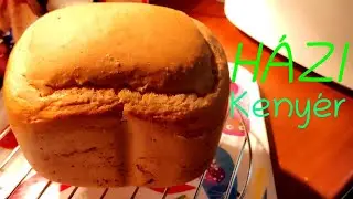 Házi kenyérsütés kenyérsütőgépben. Recepttel a videó leírásában. Lidl Ambiano