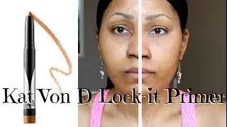 Праймер для век Kat Von D Lock-it Color Correcting Eye Shadow Primer &mdash; демонстрация и обзор &mdash; бежевый