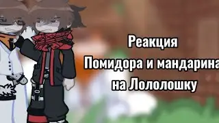 Реакция Помидора и Мандарина на Лололошку[L.p сердце вселенной] (Чит.Опис)