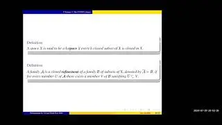 Talk by Prashant Kumar (LNMIIT, Jaipur) at Virtual Math Fest 2020