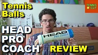 HEAD PRO COACH Tennis Balls Review | Durable, Good For Slower Tennis & Windy Conditions | Tennis Guy
