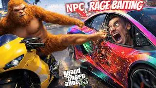 One Hour of Non Stop NPC *Rage Baiting* | GTA 5 💀😭