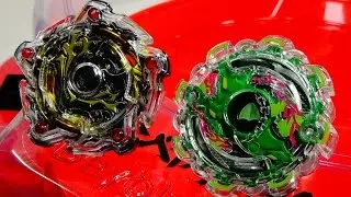 Beyblade Burst BATTLE!! Amaterios Aero Assault vs Kerbeus Central Defense ベイブレードバースト