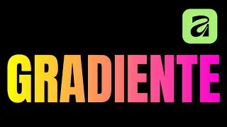 Como Criar um Efeito de Texto Gradiente no Affinity