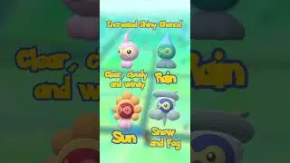 Pok&eacute;mon GO Weather Week & Boosted Shiny Castform! #pokemongo #pogo #pokemon #castform