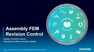 Assembly Finite Element Model Revision Control