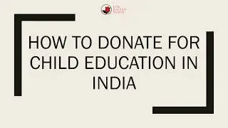How to Donate for Child Education in India | Lok Kalyan Samiti