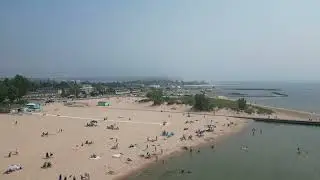 Stearns Park Beach Ludington Mi