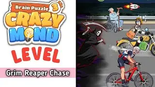 Brain Puzzle 3 Crazy Mind Level 43 Grim Reaper Chase Walkthrough