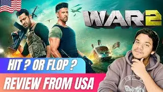 War 2 Movie Telugu Review from USA 🇺🇸 || Jr. NTR || Hrithik Roshan || Kiara Advani || Ayan Mukerji