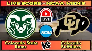 🔴 Colorado State Rams vs Colorado Buffaloes | NCAA Men&rsquo;s Basketball | Live Score Update December 6
