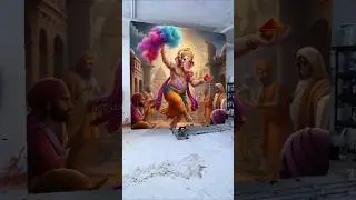 Happy Ganesh Chaturthi Drawing Photo 🌺🥰 Ganesh Ji Painting ❤️ #shorts #ganeshchaturthi #viralvideo