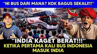 Saat Bus Indonesia Masuk India, Publik Terdiam: “Ini Bus Dari Mana? Kok Bisa Sebagus Ini!” #busindo