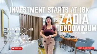 Don't Miss This Pre-Selling Condo in Metro South | ZADIA TOWER 4 | NEAR NUVALI