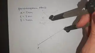 7. Razred Nacrtovanje paralelograma