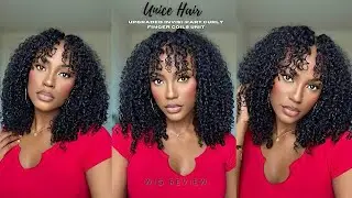 UPGRADED InvisiBlend&trade; V Part V-Part Install *FINGER COILS* || UNICE HAIR