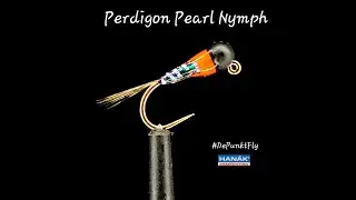Tying a Perdigon Pearl Nymph - Tied by Matthias Dibiasi - DePunkt Fly