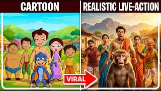 Chhota Bheem Characters In Real Life
