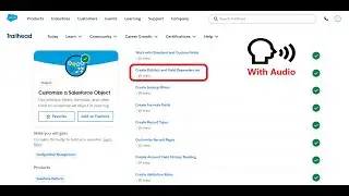 Создание списков выбора и зависимостей полей | Настройка объекта Salesforce | Trailhead | Salesforce