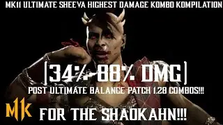 Mortal Kombat 11 Sheeva Highest Damage Combo Compilation