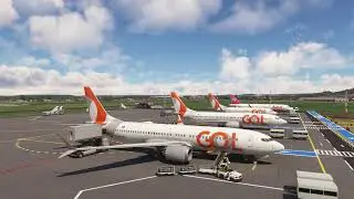 FS2020 - Confins - Ribeir&atilde;o Preto - Boeing 738 MAX ( On line)