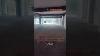 6000 Sqft Commercial Showroom Space for Lease in Green Park, South Delhi | Main Road | Huge Facade