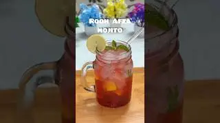 Rooh Afza Mojito🍷 #drink #lifestyle #mojito #recipe #cookingathome