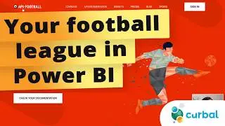 NEW PROJECT: ⚽ Follow your football league in Power BI ! ⚽ - Get API key