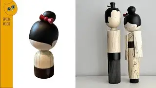 These Kokeshi Dolls Have Secret Compartments Inside!